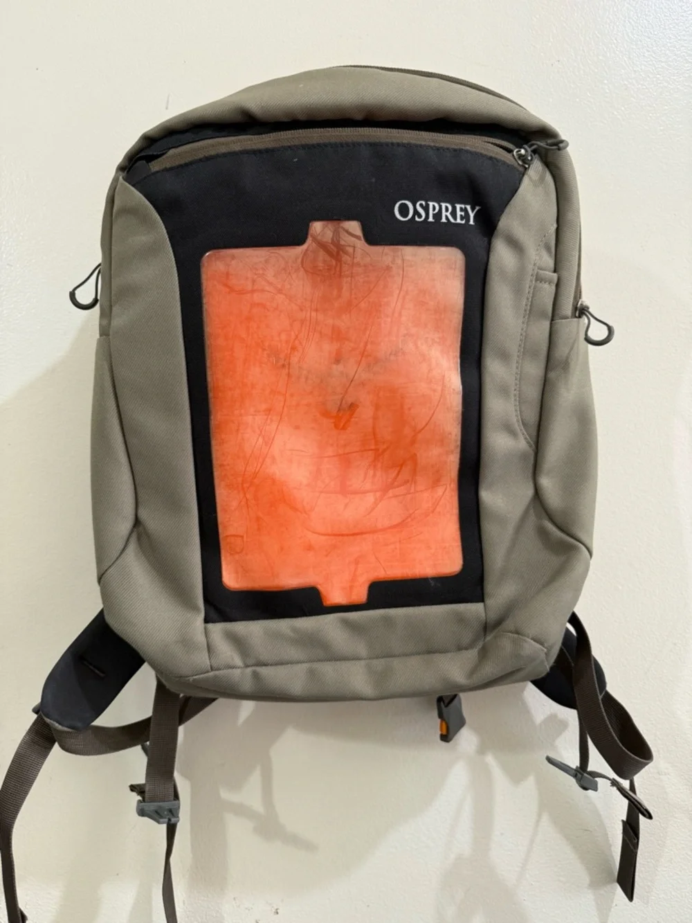 OSPREY Olive Green Backpack with Scopely Embroidery